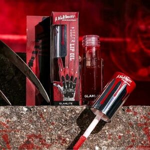 Glamlite x a Nightmare on Elm Street Killer Lip Oil Limited Edition